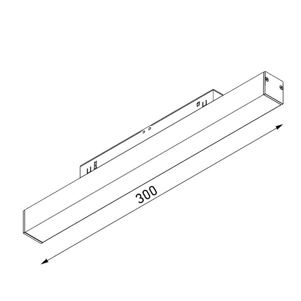 Трековий DALI cвітильник ULIGHT Line-C 10W 4000K black u02221d фото