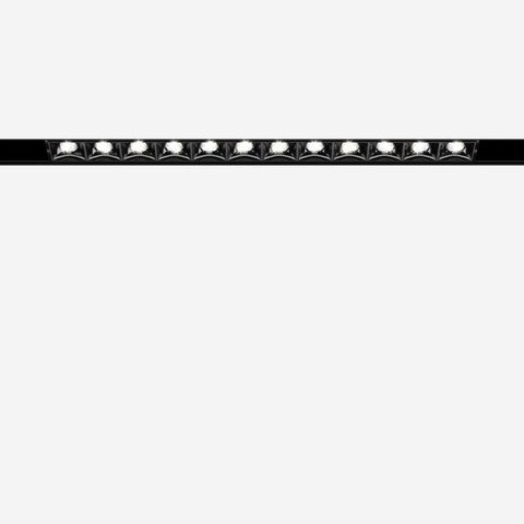 Track light Dot 12w - Black, 4000K u02233 photo