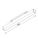 Трековий DALI cвітильник ULIGHT Line-C 10W 4000K black u02221d фото 2