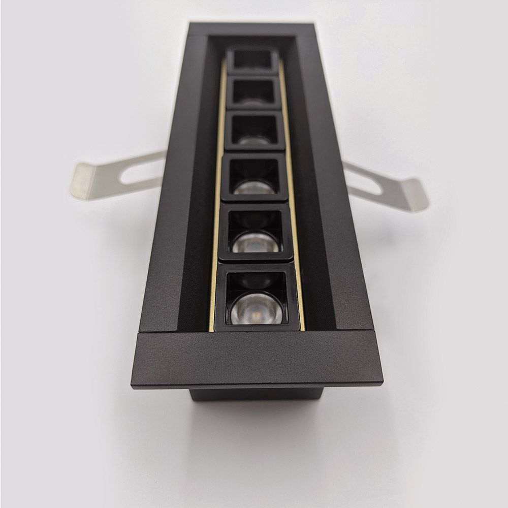 Built-in luminaire Skarlat RSL74165 6&times;2W BK+GD 4000K s1739860 photo