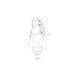 Вбудований світильник Skarlat RSL74213 7W WH+SG 4000K s61196 фото 2