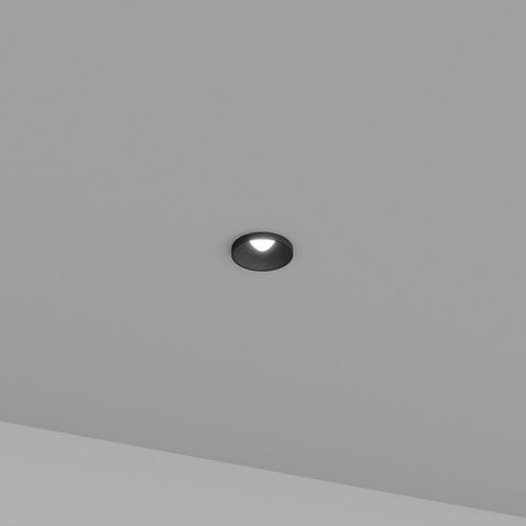 Built-in luminaire Skarlat RSL74091-2.5 7W BK 3000K s61427 photo