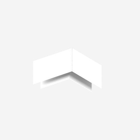 Corner 90 for profile S20 - White u02010 photo