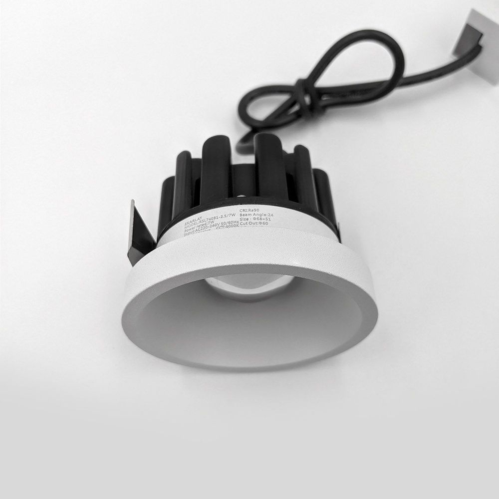 Built-in luminaire Skarlat RSL74091-2.5 7W WH 3000K s61428 photo