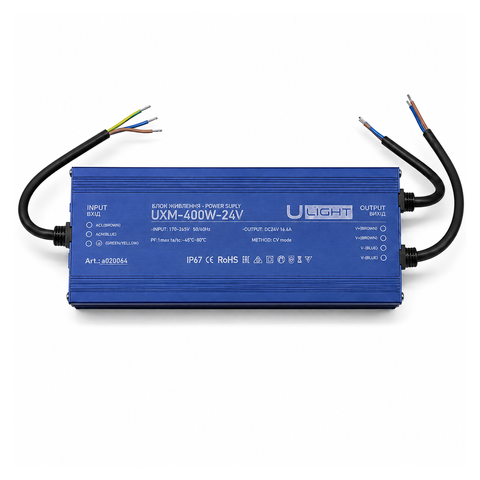 Upower UXM-400W-24V - Герметичный блок питания IP67 24В 400Вт a020064 фото