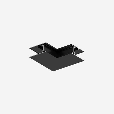 90 degree OUT corner for S20 profile - Black u02015 photo