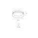 Built-in luminaire Skarlat RDL73033 20W WH 3000K s1695391 photo 2