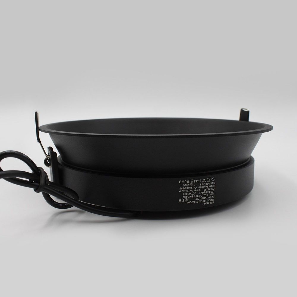 Built-in luminaire Skarlat RDL73033 20W BK 4000K s1695394 photo