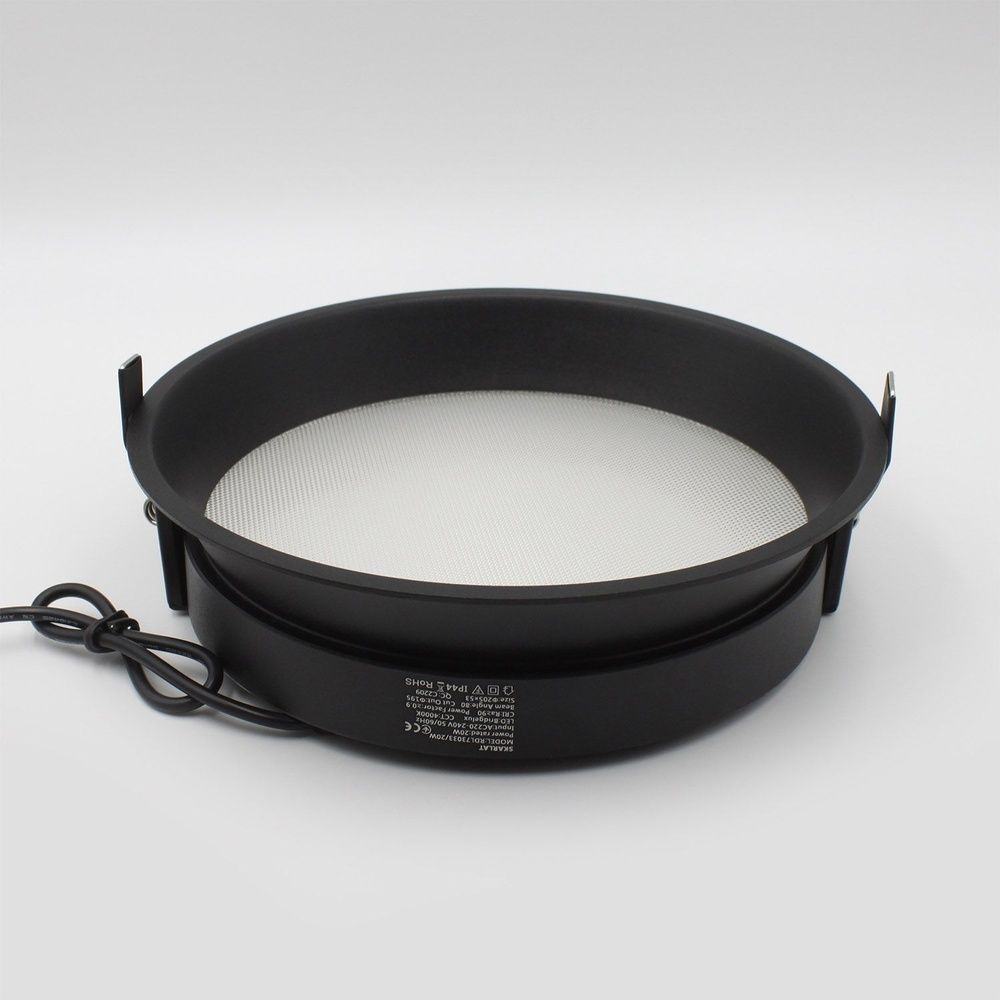 Built-in luminaire Skarlat RDL73033 20W BK 4000K s1695394 photo