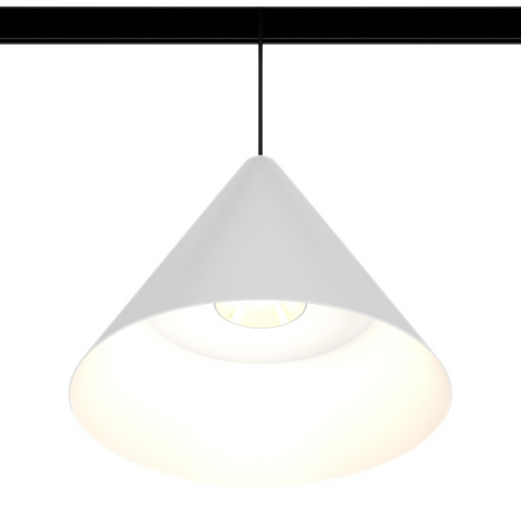 Track pendant luminaire ULIGHT Bell 150 intrack 12W 3000K white satin u02930 photo