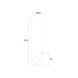 Spotlight Skarlat RSLC78008-25 7W BK+WH 4000K s26766 photo 2