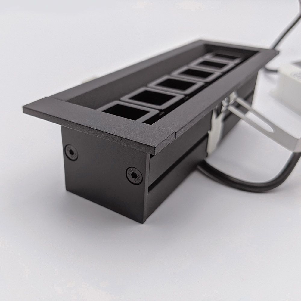 Built-in luminaire Skarlat RSL74167 12&times;2W BK+GD 3000K s60453 photo
