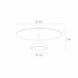 Spotlight Skarlat RXD4003 12W BK+WH 4000K s1706011 photo 2