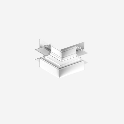 Corner 90 OUT for profile R20 - White u02025 photo