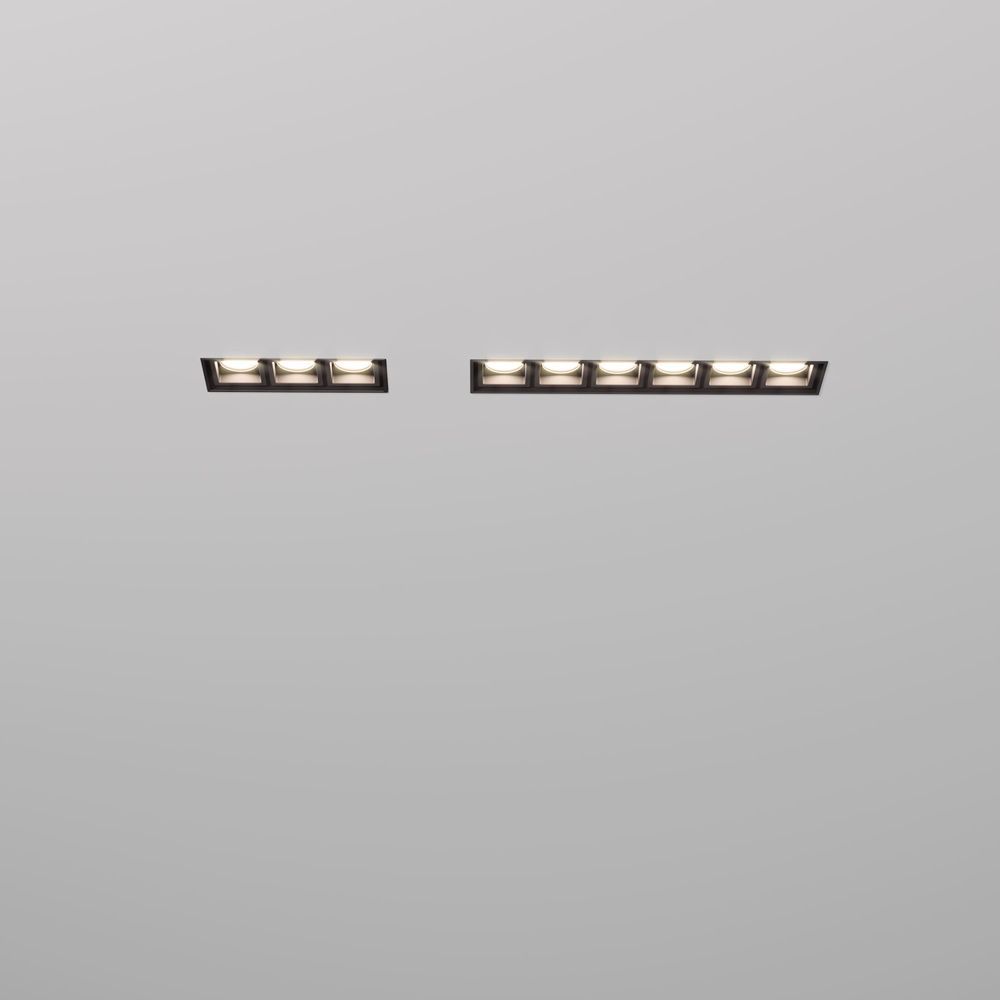 Built-in luminaire Skarlat RSL74145 3&times;2W BK 3000K s61143 photo