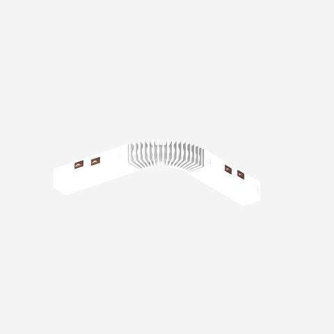 Corner track connector - White u02038 photo