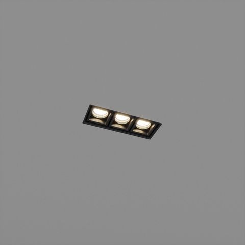 Built-in luminaire Skarlat RSL74145 3&times;2W BK 3000K s61143 photo