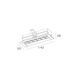 Built-in luminaire Skarlat RSL74165 6&times;2W BK+GD 3000K s1695288 photo 2