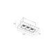 Built-in luminaire Skarlat RSL74145 3&times;2W BK 4000K s61144 photo 2