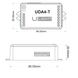 Usmart UDA4-T - DALI+Push Диммер универсальный 1-4 адреса DT6 и DT8-TC - DIM, CCT, RGB, RGBW a010169 фото 9