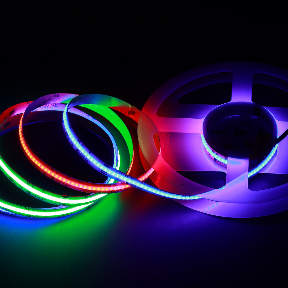 Адресна світлодіодна стрічка Ustrip LED840-COB-RGB-24V-22W-12mm-SPI-WS2811 a000095 фото