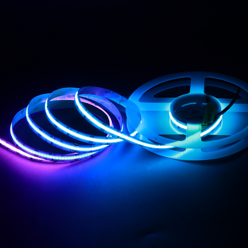 Адресна світлодіодна стрічка Ustrip LED840-COB-RGB-24V-22W-12mm-SPI-WS2811 a000095 фото
