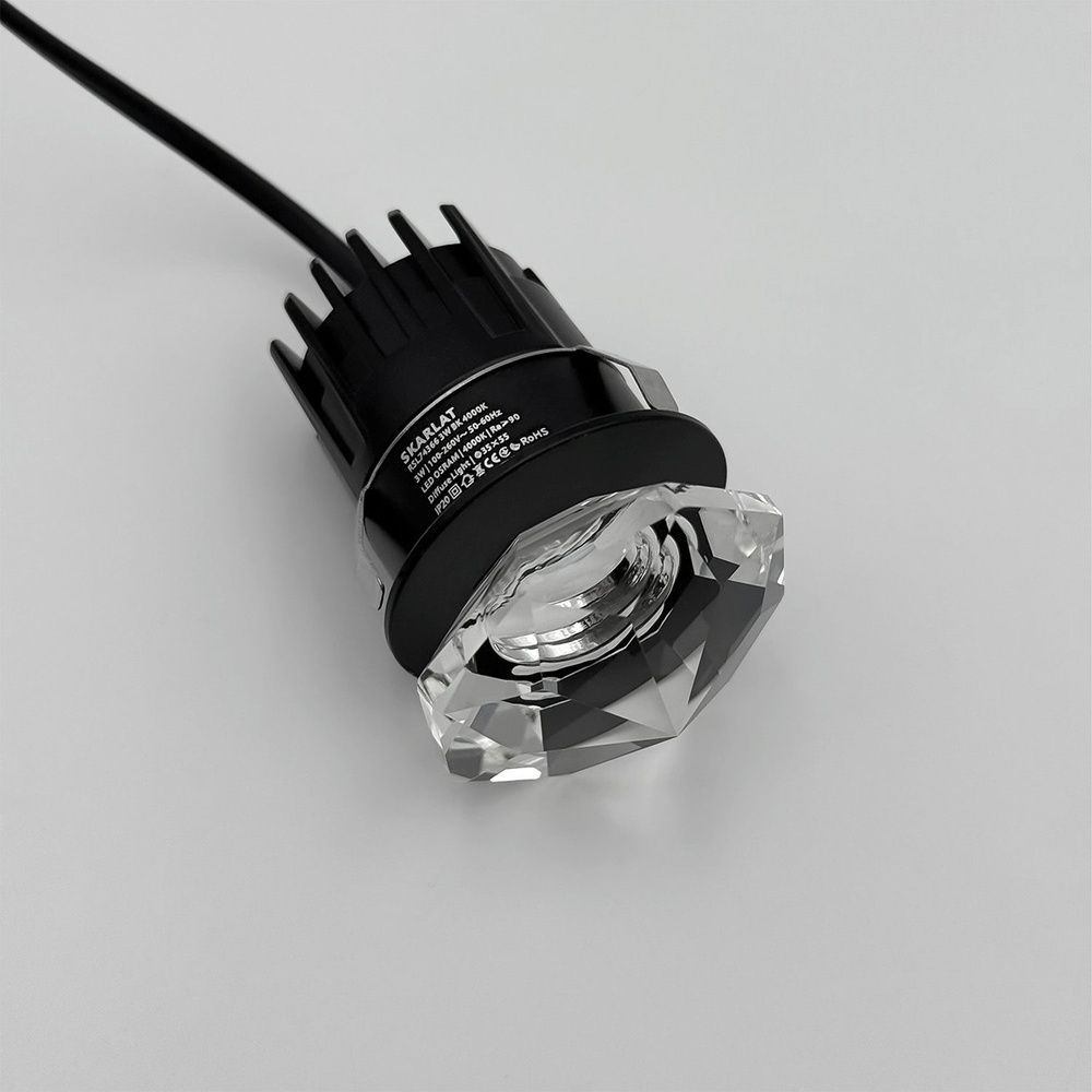 Built-in luminaire Skarlat RSL74366 3W BK 4000K s1740982 photo
