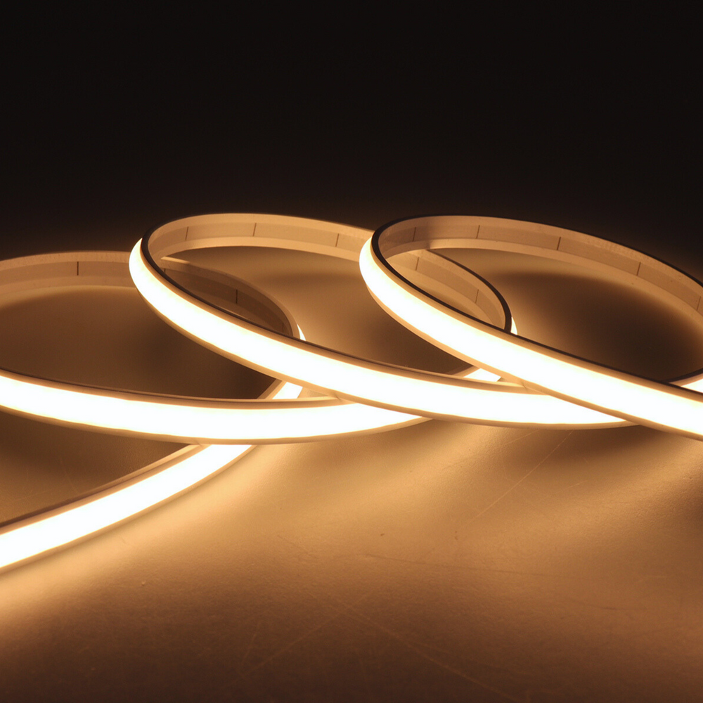 Ustrip Dotless LED120-COB-UDL-W40-24V-5W-8mm-IP65 - Безкрапкова стрічка COB PLUS a000123 фото