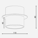 Recessed Light Roll80 in 1/2 12W - White, 3000K u09597 photo 2