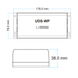 Usmart UDS-WP is a DMX+RF IP65 controller and DMX512 decoder for SPI - RGB, RGBW a010172 photo 5
