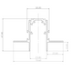 Profile ULIGHT R20 magnetic track white 1m u02007 photo 2