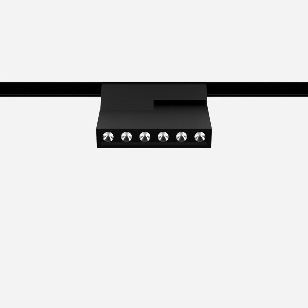Світильник трековий Dot-Rotary 12w - Чорний, 3000K u02084 фото