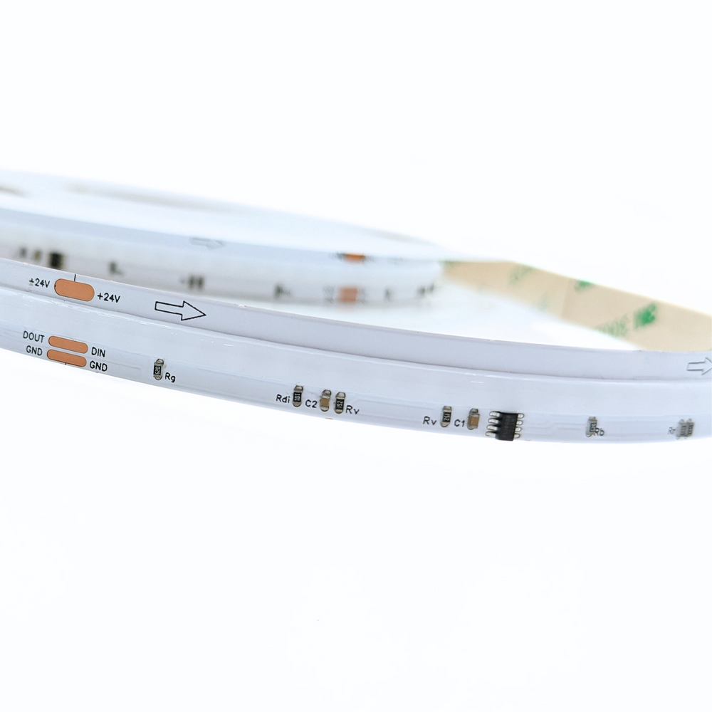 Ustrip LED630-ICOB-RGB-24V-11W-10mm-SPI-2811F - Адресна стрічка COB RGB a000125 фото