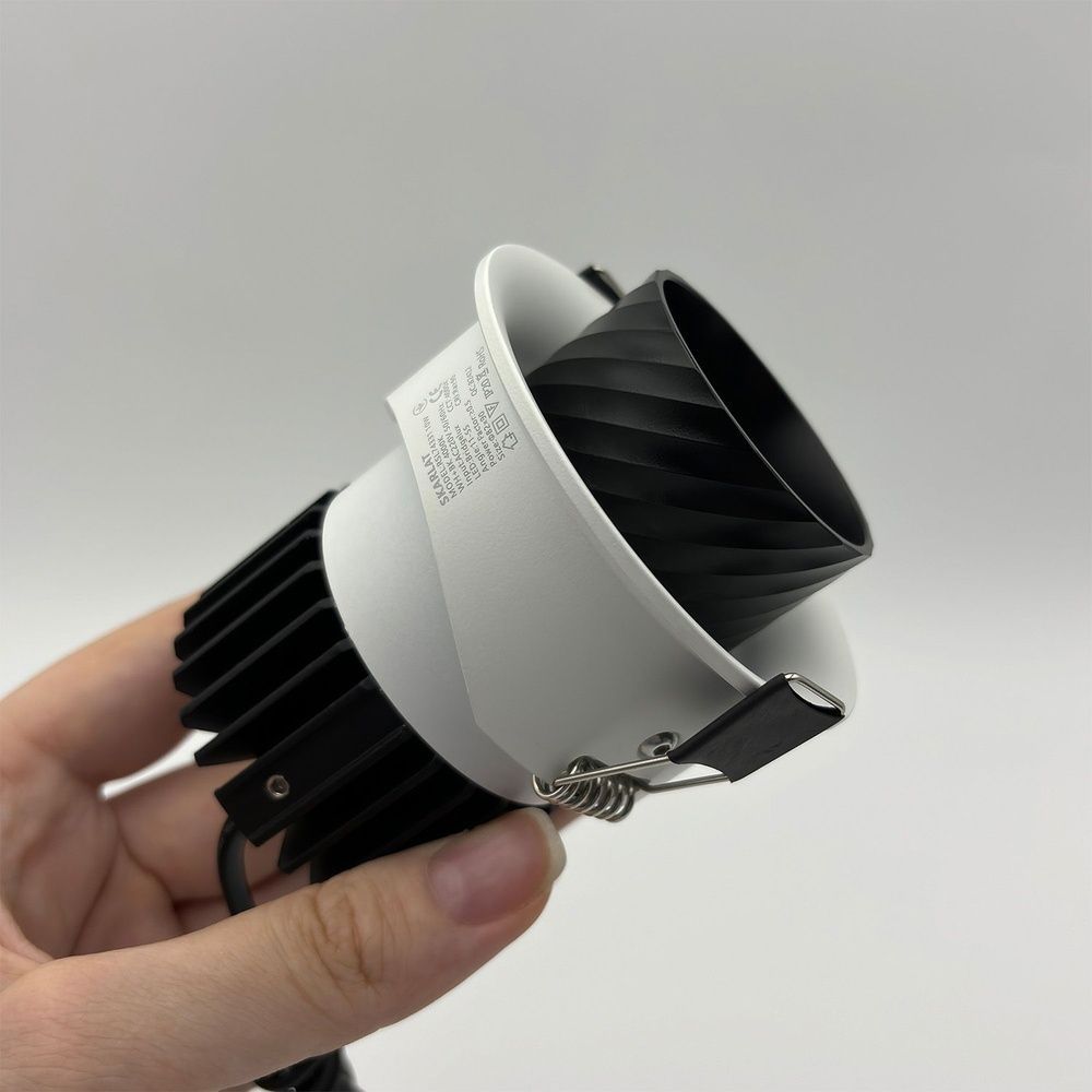 Встроенный светильник Skarlat RSL74331 10W WH+BK 4000K s1706023 фото