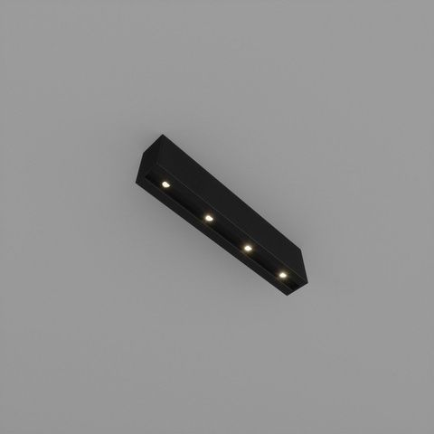 Spotlight Skarlat RSLC78074-4 4&times;1.5W BK 3000K s32509 photo
