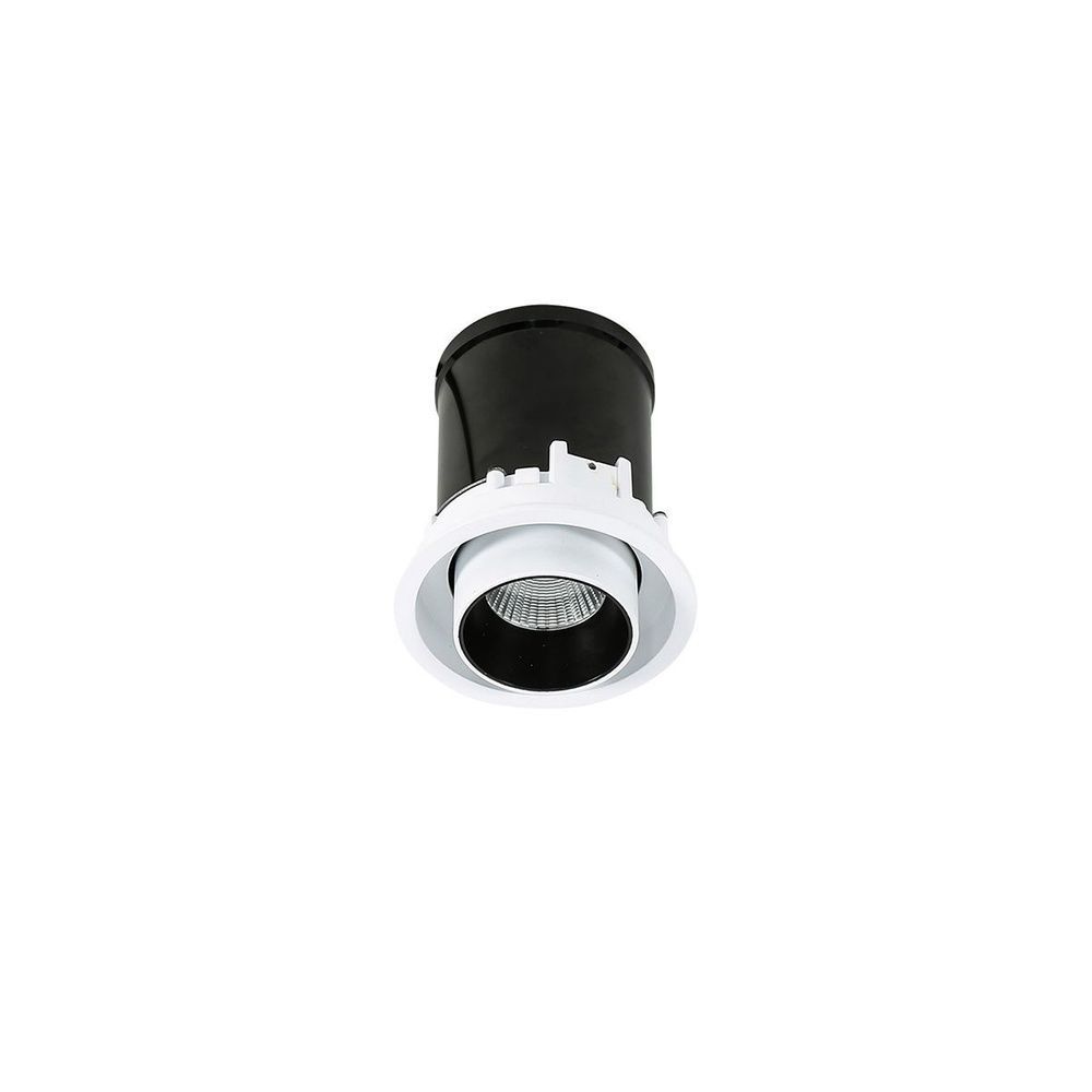 Вбудований світильник Skarlat RSL74058 12W WH+BK 3000K s61189 фото