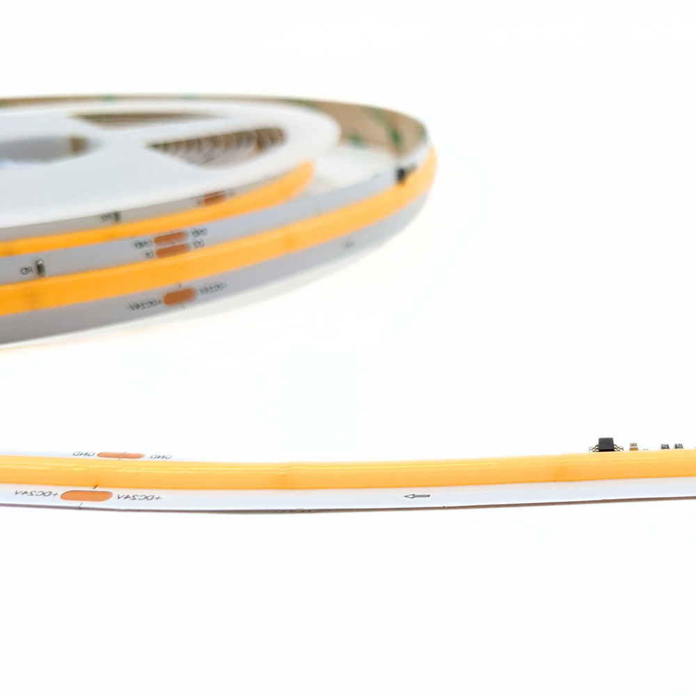 Ustrip LED420-ICOB-W30-24V-11W-12mm-SPI-2811F - Адресна стрічка COB теплий білий a000127 фото