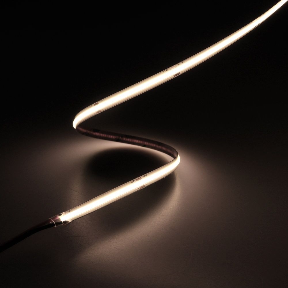 Світлодіодна стрічка Ustrip LED480-COB-W40-24V-10W-8mm-FC денний білий a000004 фото