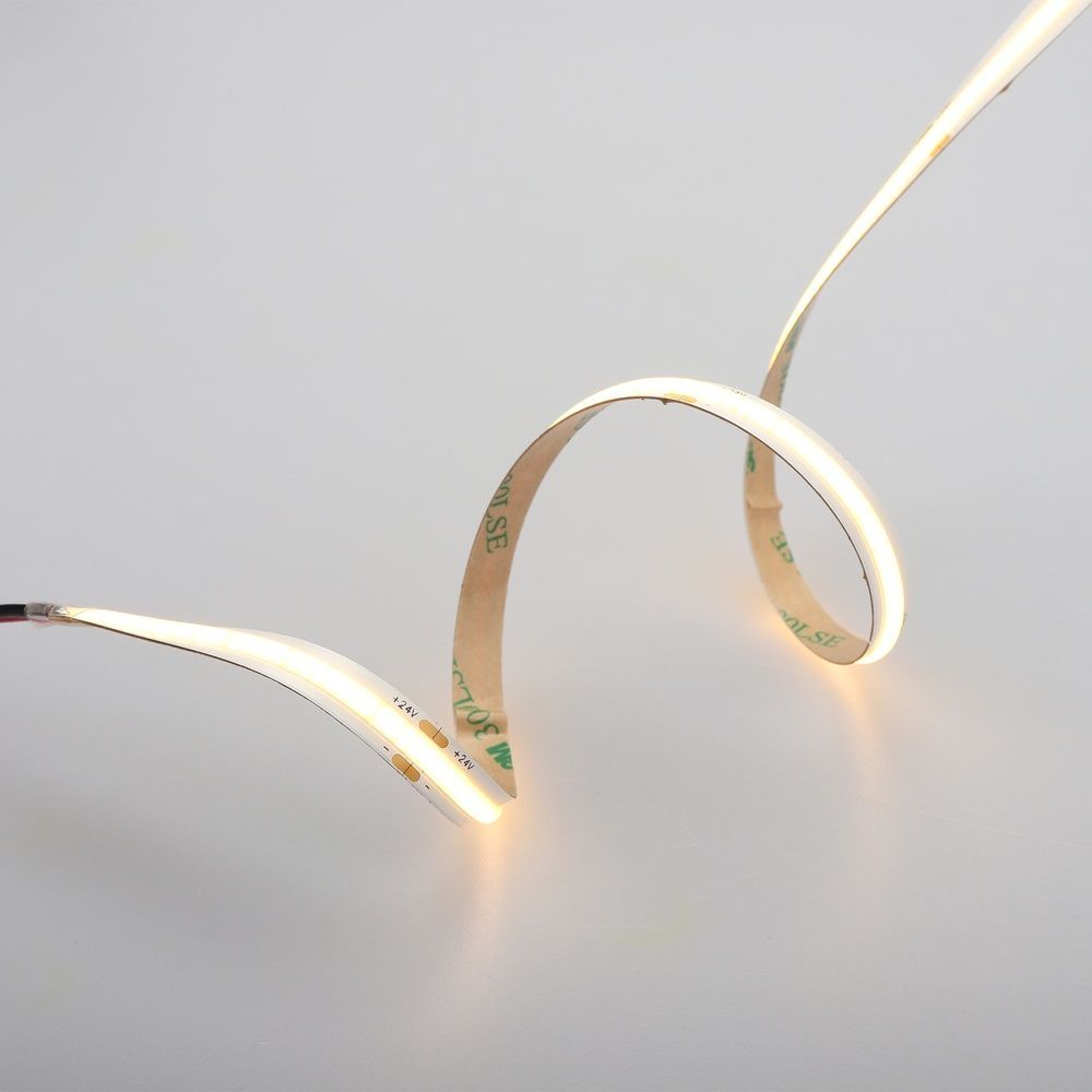Світлодіодна стрічка Ustrip LED480-COB-W40-24V-10W-8mm-FC денний білий a000004 фото