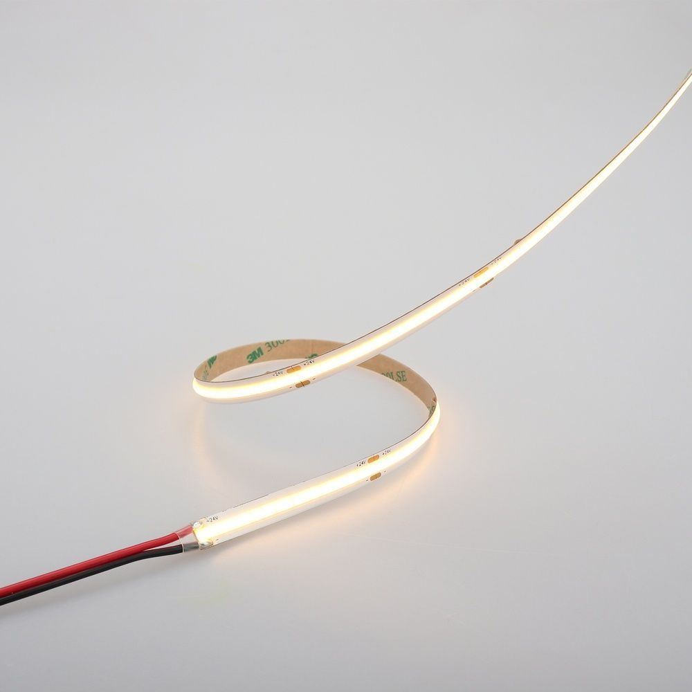 Світлодіодна стрічка Ustrip LED480-COB-W40-24V-10W-8mm-FC денний білий a000004 фото