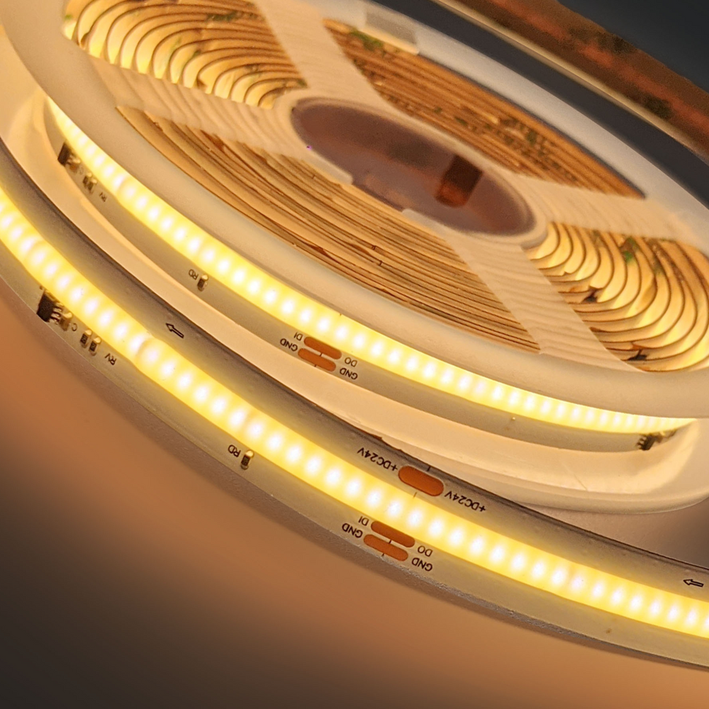 Ustrip LED420-ICOB-W40-24V-11W-12mm-SPI-2811F - Адресна стрічка COB денний білий a000128 фото