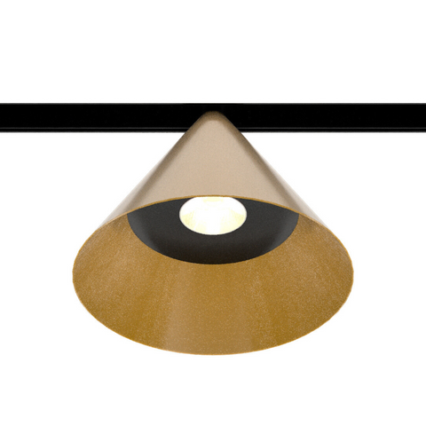 DALI track light ULIGHT Bell 150 intrack 12W 4000K gold u02927d photo