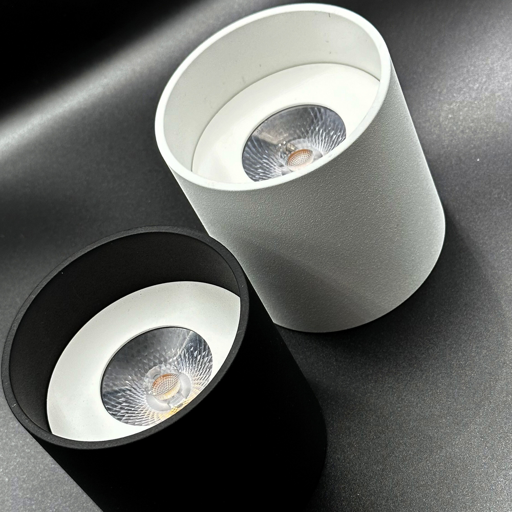 Светильник накладной ULIGHT Roll80 12W bl/wh 3000K u09060(wh) фото