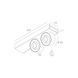 Накладной светильник Skarlat RSLC74126-2 2&times;7W WH+BK 3000K s61181 фото 2
