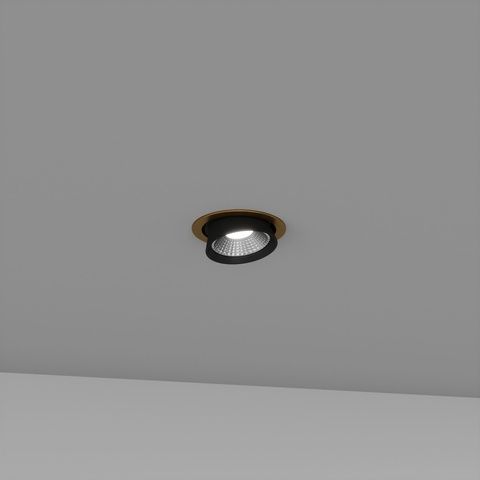 Built-in luminaire Skarlat RSL74251 15W GD+BK 4000K s1695374 photo