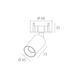 Вбудований світильник Skarlat RSL74077 7W WH+BK 4000K s61184 фото 2