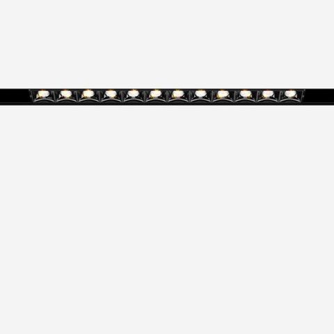 Track light Dot 12w - Black, 3000K u02232 photo