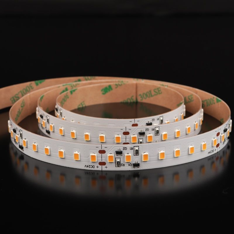 LED strip Ustrip LED128-H2835-W30-24V-18W-Ra80 warm white a000021 photo
